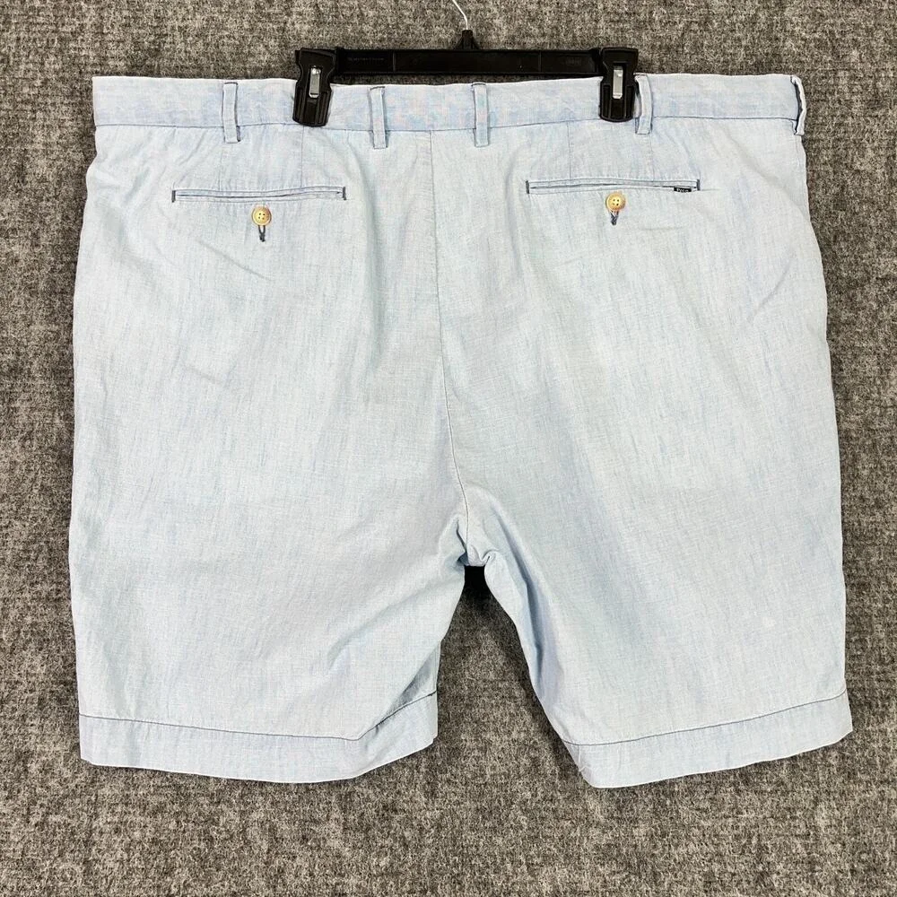 Polo Ralph Lauren Mens 46 Chambray Shorts Classic Fit Cotton‎ Casual Summer Wear